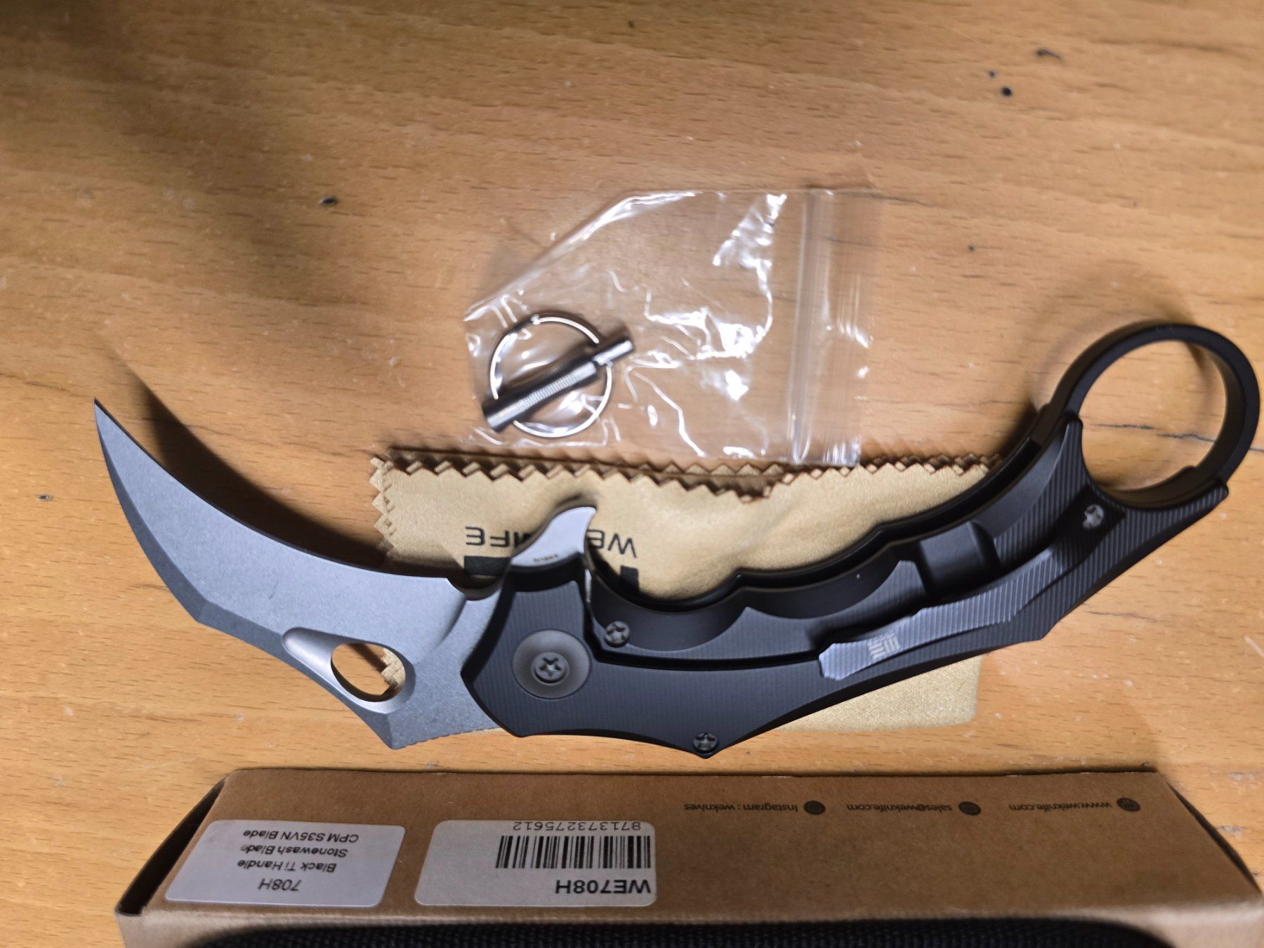 Couteaux de poche: WE Knife 708 H – Neuf (Voir description) à Ettingen par 1025andreas 2