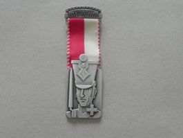 Medaille Schweiz Militär Uniform Hut