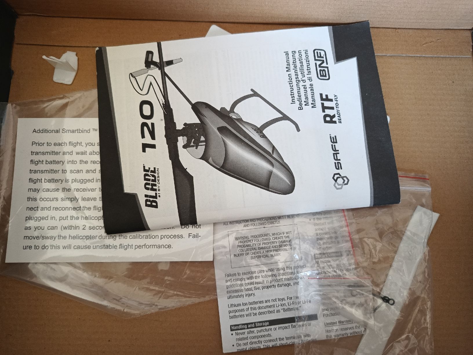 Blade Modellismo RC: RC Helikopter Blade 120 S – Difettoso da Niederweningen venduto da c_velocity 4