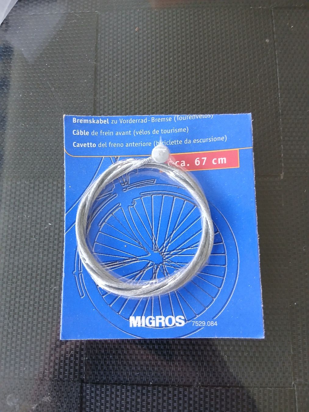 Pezzi di ricambio: Altes Velo Bremskabel originalverpackt  – Nuovo e nell'imballaggio originale da Muri AG venduto da ang_dk2j