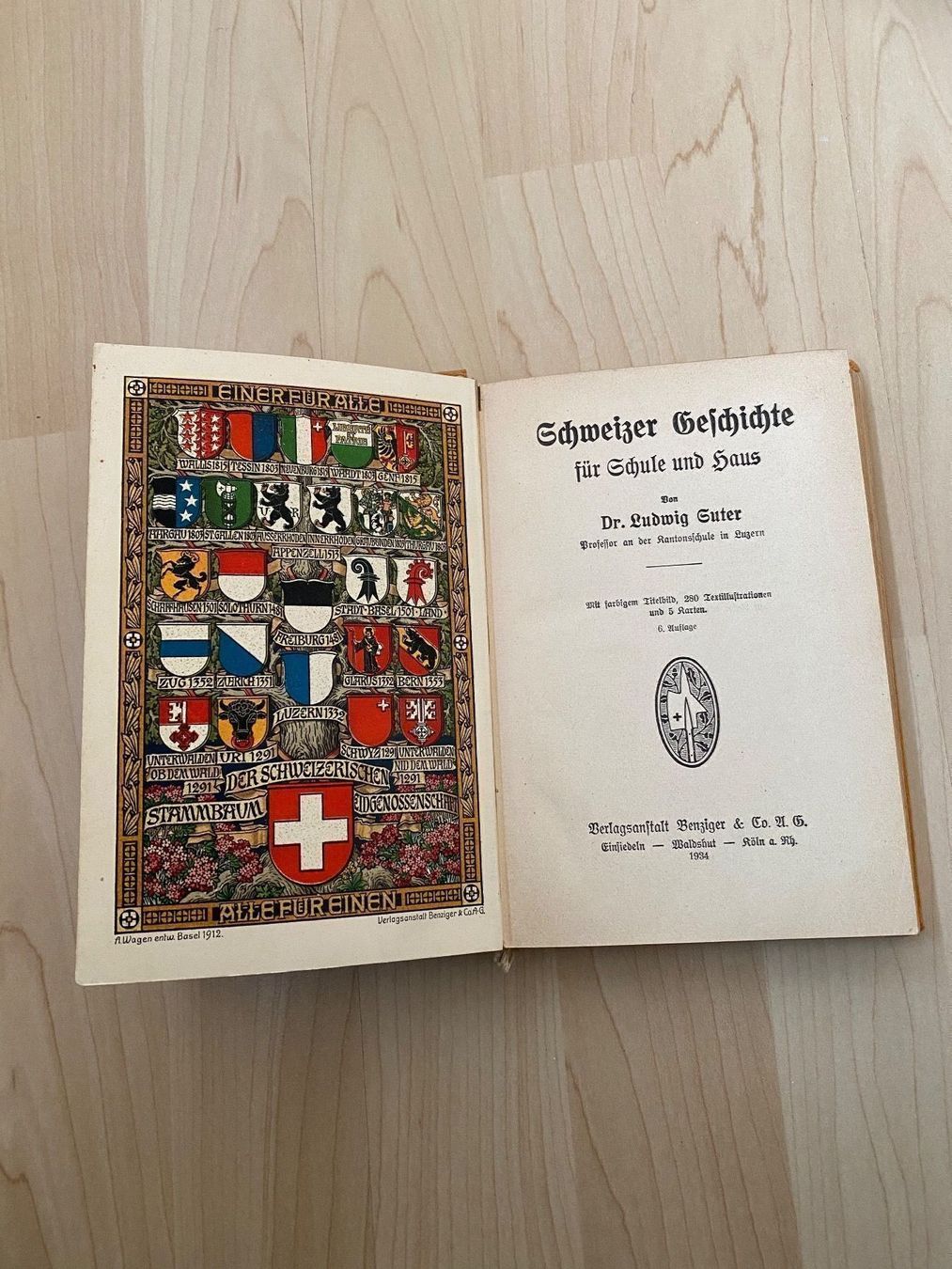 Libri: Buch Schweizer Geschichte von 1940 – Usato da Luzern venduto da Harikan 1