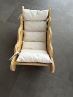 Kletterbogen Holz mit Kissen gebrauchter Zustand