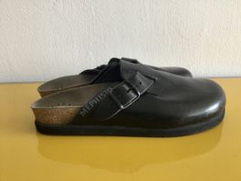 Mephisto Clogs wie Boston unisex  in Leder, schwarz, 40