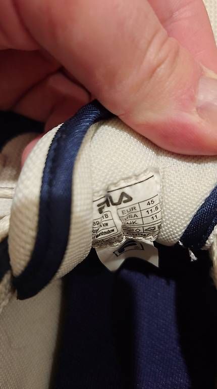 Fila Scarpe da uomo: Chaussures Fila bleues taille 45 – Nuovo (secondo la descrizione) da Cugy VD venduto da Twinsen93 2