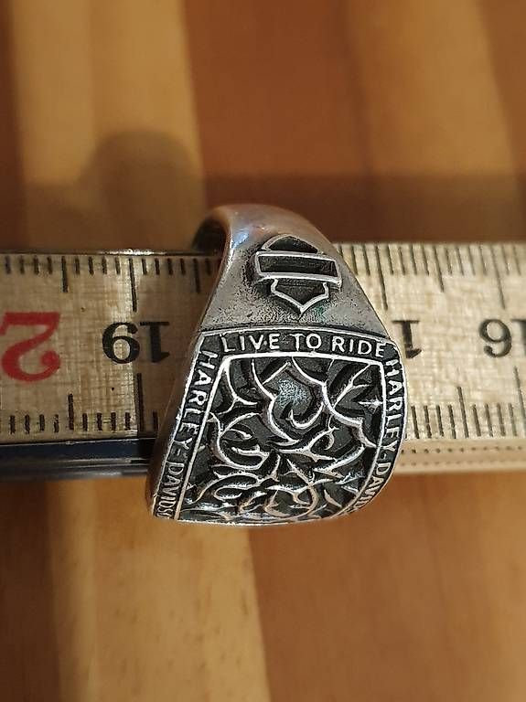 Harley-Davidson Anelli: Harley Davidson Silber 925er Ring neuwertig – Usato da Oberglatt ZH venduto da watchkurt 3