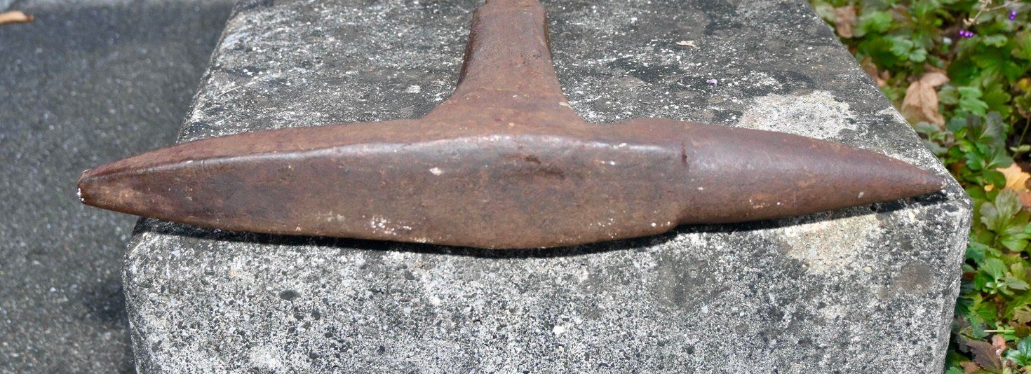 Attrezzi da lavoro: alter geschmiedeter Feldamboss / Steckamboss höhe 42cm – Usato da Pfaffhausen venduto da mono_rec 8