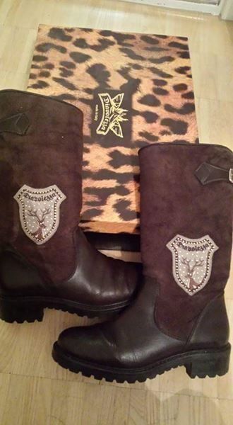 Scarpe da donna: Diavolezza Luxus Damenstiefel Grösse 38 – Usato da Gunzgen venduto da 0Aurin0