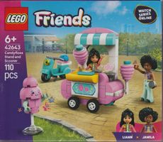 LEGO FRIENDS 42643 CANDYFLOSS STAND AND SCOOTER  new