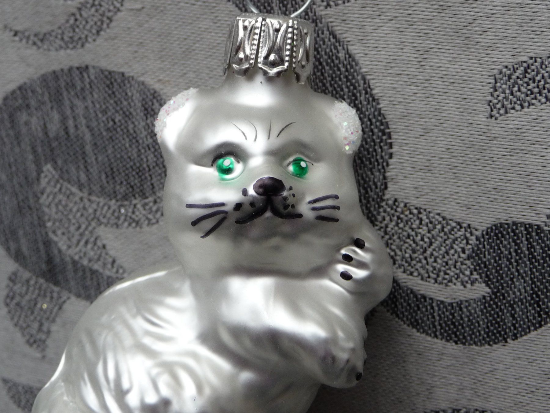 Alle Dekorationen: kleine weisse Katze Kätzchen  Christbaumschmuck – Neu und originalverpackt aus Alpnach Dorf von marvo 1