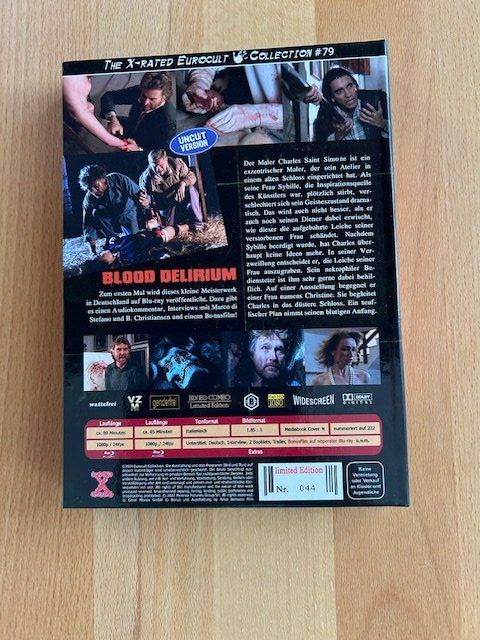 Tutti i DVDs: Blood Delirium (1988) – Usato da Bubikon venduto da cinerama01 1