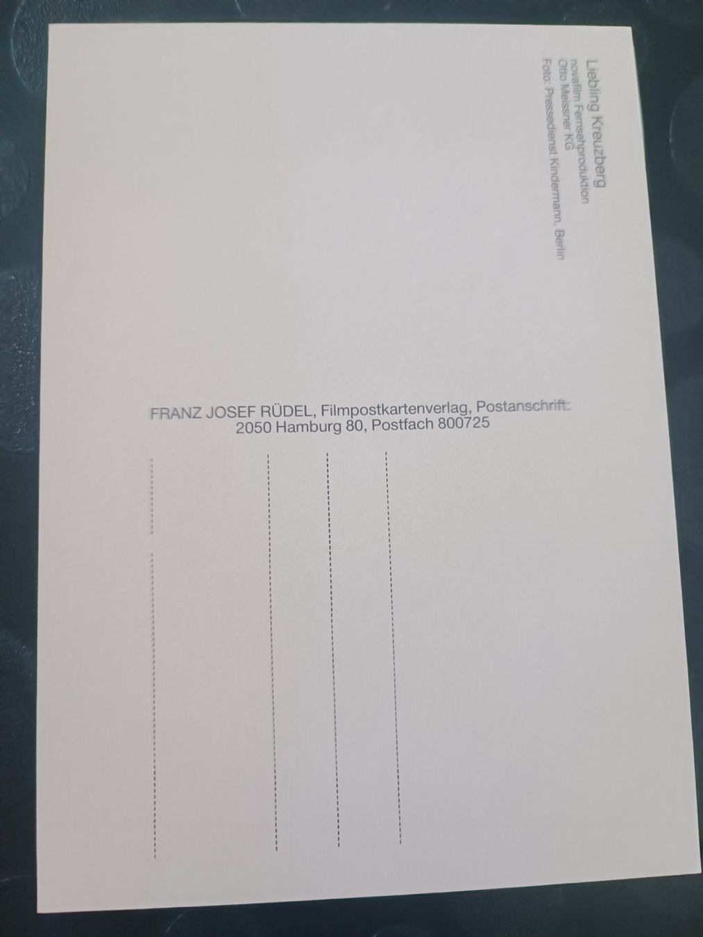 Autografi: Manfred Krug - handsigniert – Usato da Menziken venduto da Artographs 1