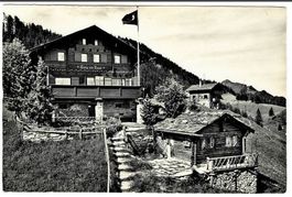 Naturfreundehaus Lueg is Land Riederalp Postkarte