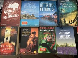 8 spannende Krimis von Bannalec, Camilleri u. a.