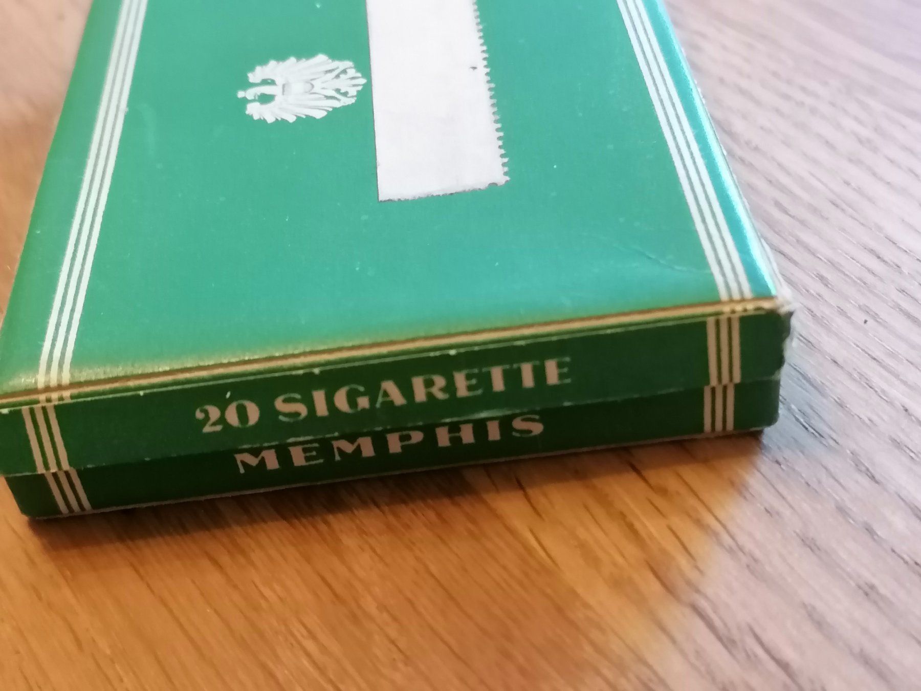 Altri Prodotti per fumatori: Memphis Zigaretten Kartonschachtel – Usato da Basel venduto da vintagecollector 1