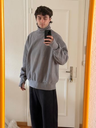 Oversize Comfy Rollkragen Pullover