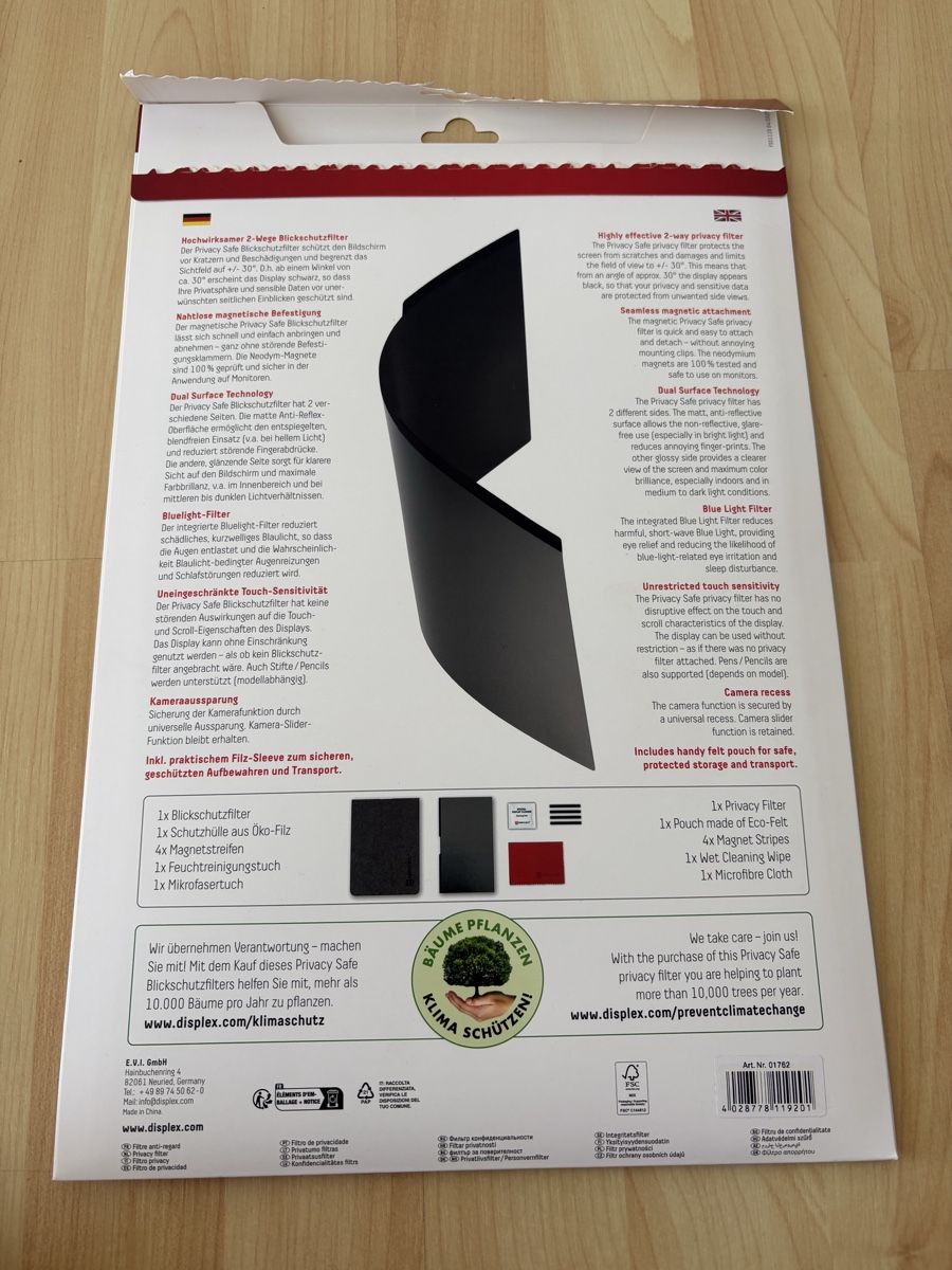 Folien: Laptop Blickschutzfilter Neu – Neu (gemäss Beschreibung) aus Solothurn von boenisworld 2