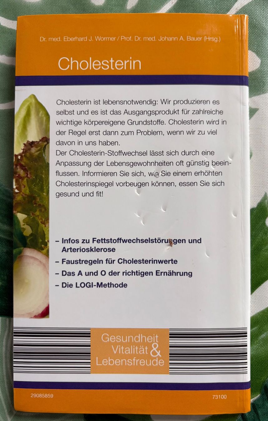 Libri: Cholesterin – Usato da Spiez venduto da Agenda01 2