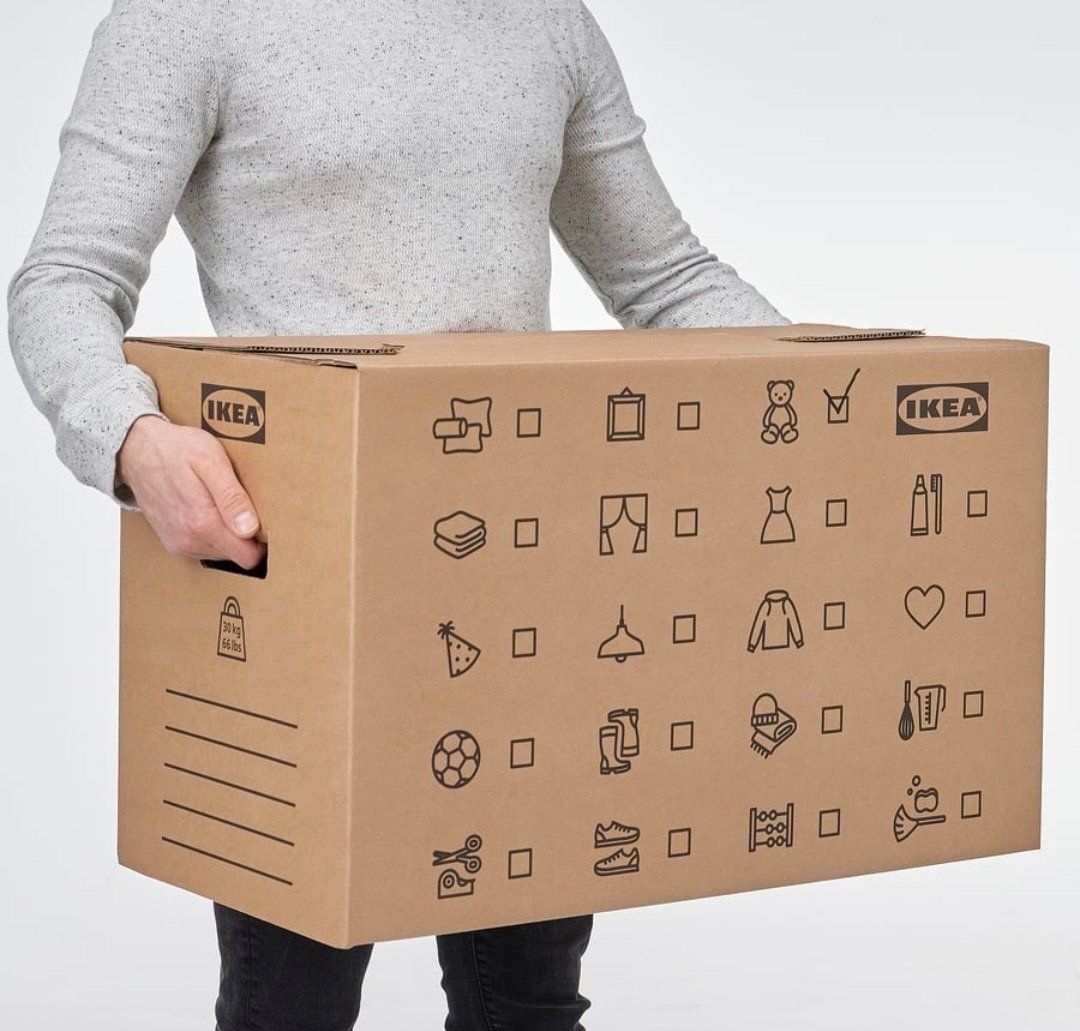 Ikea Kartons: 50 Umzugskisten – Neu (gemäss Beschreibung) aus Ennetmoos von Negi5 1