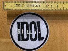 Billy Idol Patch Sticker Aufnäher Metal Rock Band