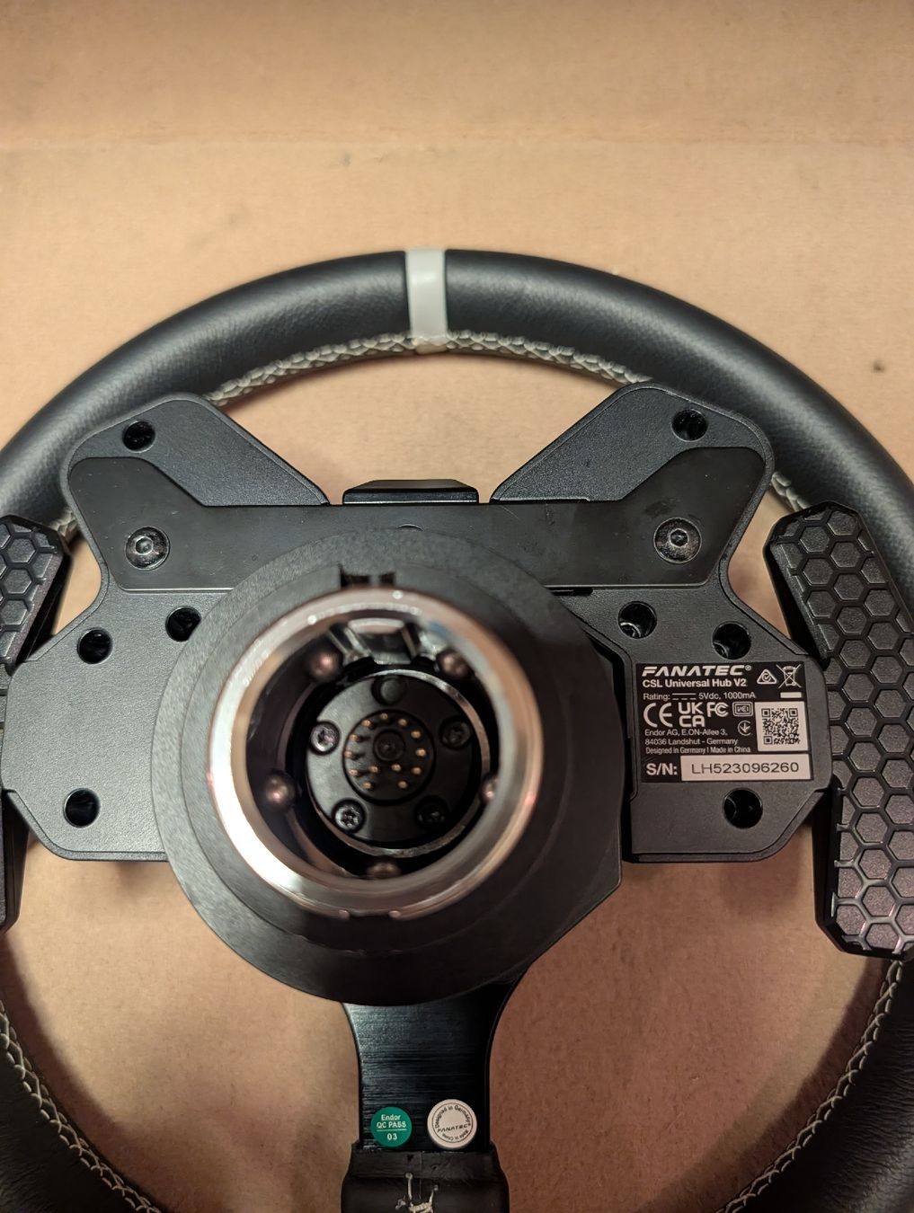 Fanatec Controller: Volant fanatec Csl universal hub v2 – Usato da Bevaix venduto da yle_9hb2 1