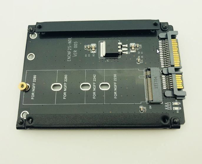 Laufwerke & Adapter: M2 NGFF to SATA Adapter – Neu und originalverpackt aus Unterägeri von RmOnline 5