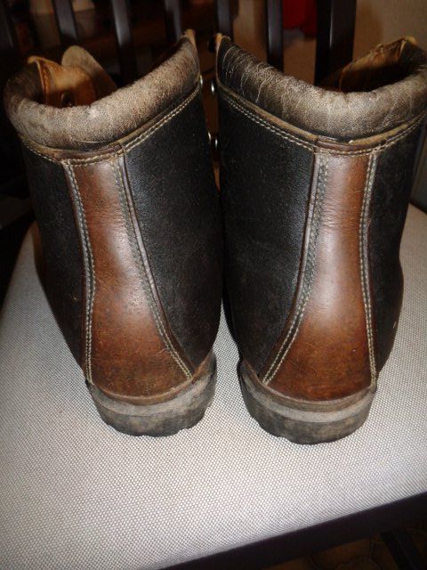 Scarpe da uomo: Massive Leder Wanderschuhe Arbeitsschuhe evt. Militär Armee – Usato da Bürglen TG venduto da Nobi99 2