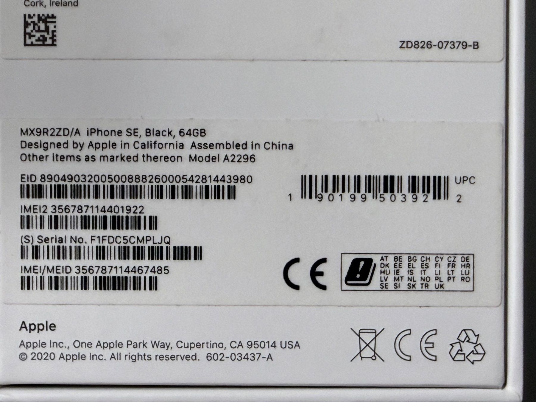 Apple Portables: IPhone SE, 2021 64 GB – D'occasion à Adliswil par Naxos 6