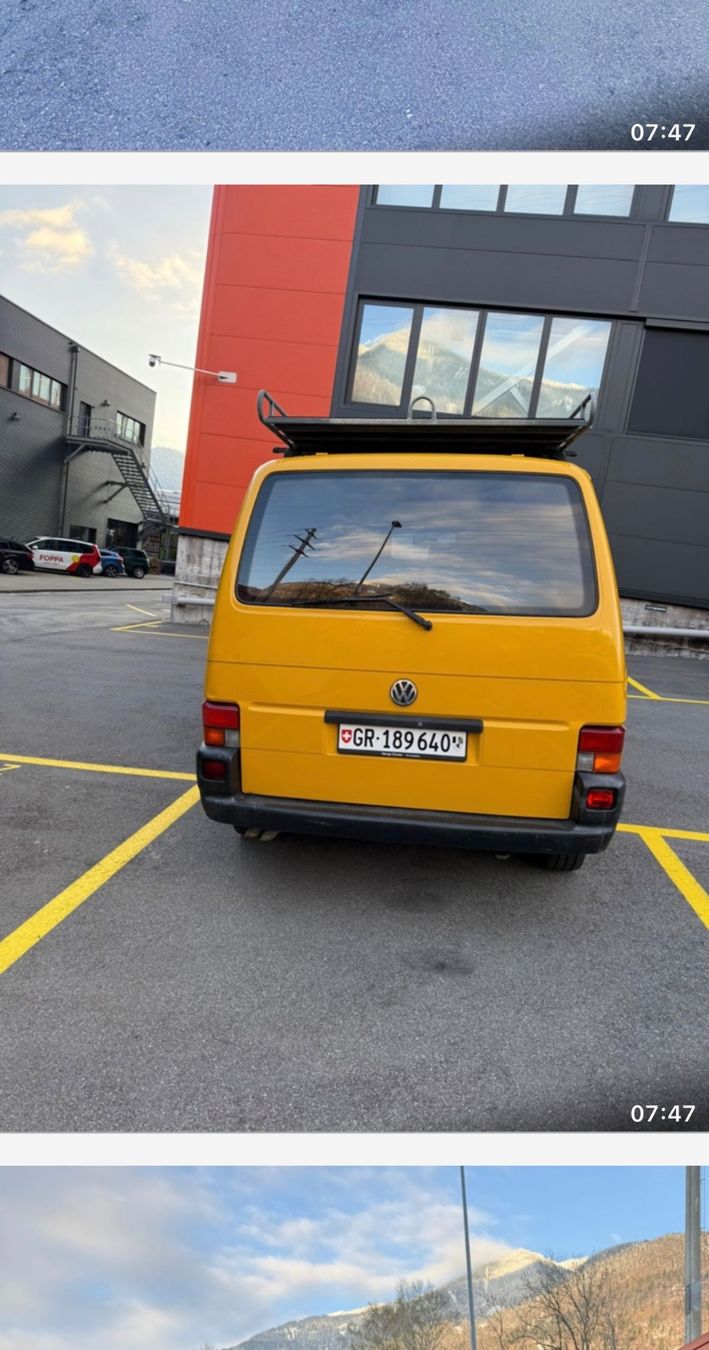 VW Veicoli commerciali: VW T4 Kastenwagen – Usato da Sargans venduto da Didis 1