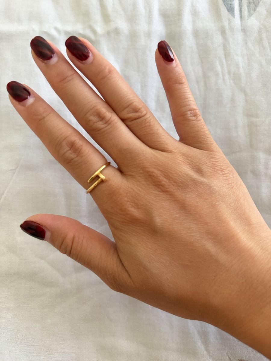 Ringe: Yellow Gold 750 Nail Ring – Neu (gemäss Beschreibung) aus St.Josefen von lop_lh8d 2