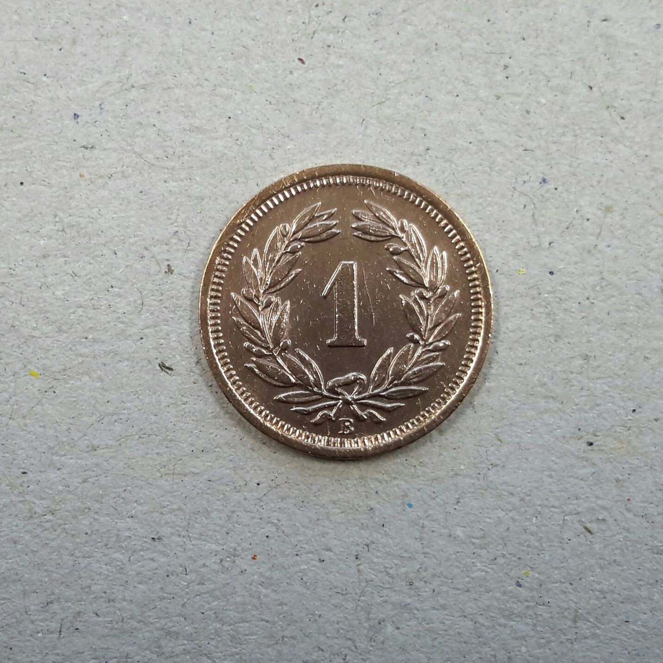 Toutes les monnaies: 1 Rappen 1914 , Bronze . – D'occasion à Burgdorf par Olli.34 1
