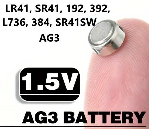 Caricatori & Batterie: AG 3 / LR41 1.5V Button Battery list/ voire liste compatible – Nuovo e nell'imballaggio originale da Minusio venduto da graziano11