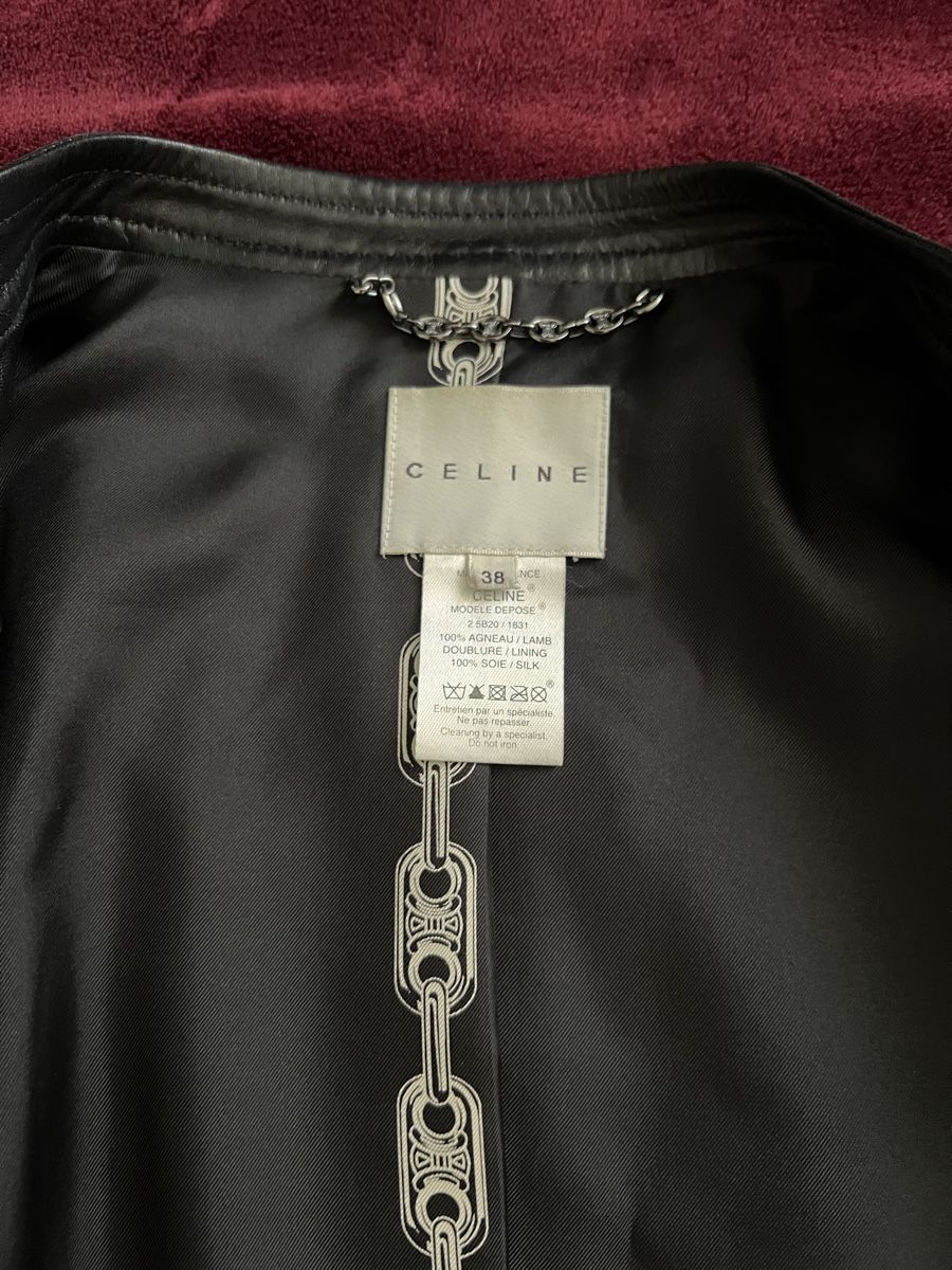 Celine Giacche: CELINE leather jacket  – Nuovo (secondo la descrizione) da Lausanne venduto da NYC67 8