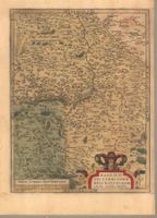 Basel Landkarte um 1580