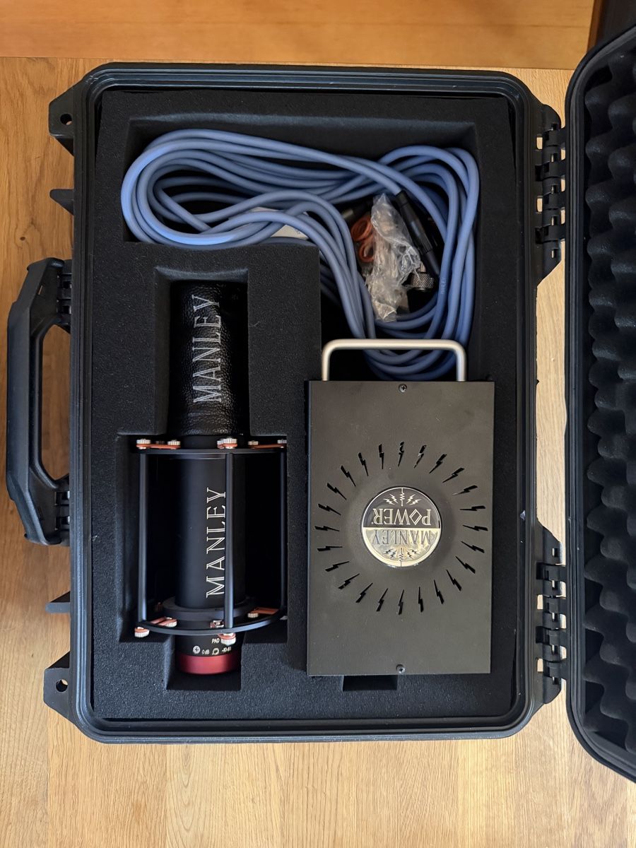Microfoni: Manley Cardiod Reference Microphone with PSU and Case – Usato da Vordemwald venduto da gerard.green 2