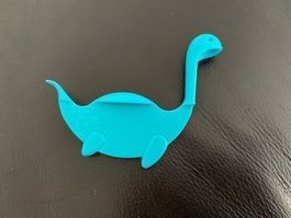 Lesezeichen, Buchmarke Dinosaurier / Adventskalender lesen