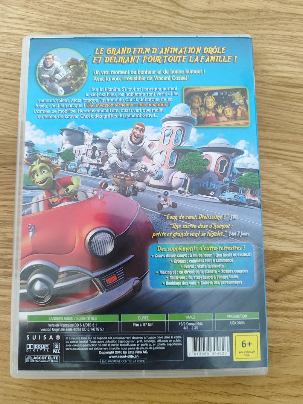 Tutti i DVDs: DVD Planète 51 – Usato da Vétroz venduto da mrcl01 2