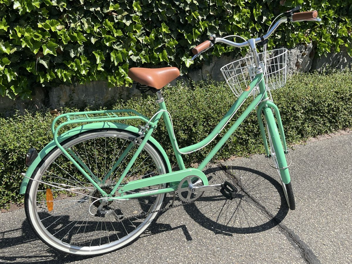Velos: Damen Fahrrad Gangurru Bella Deluxe Vintage-Fahrrad mintgrün – Neu (gemäss Beschreibung) aus Ittenthal von kitty-w1971 6