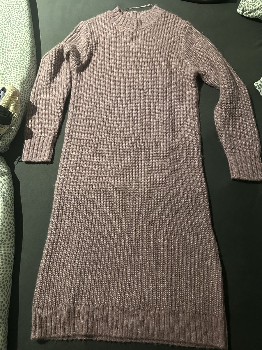 Manor Kleider: Manor Wollkleid Grau-lilac, Gr. S – Neu (gemäss Beschreibung) aus Kölliken von mar_8jjj
