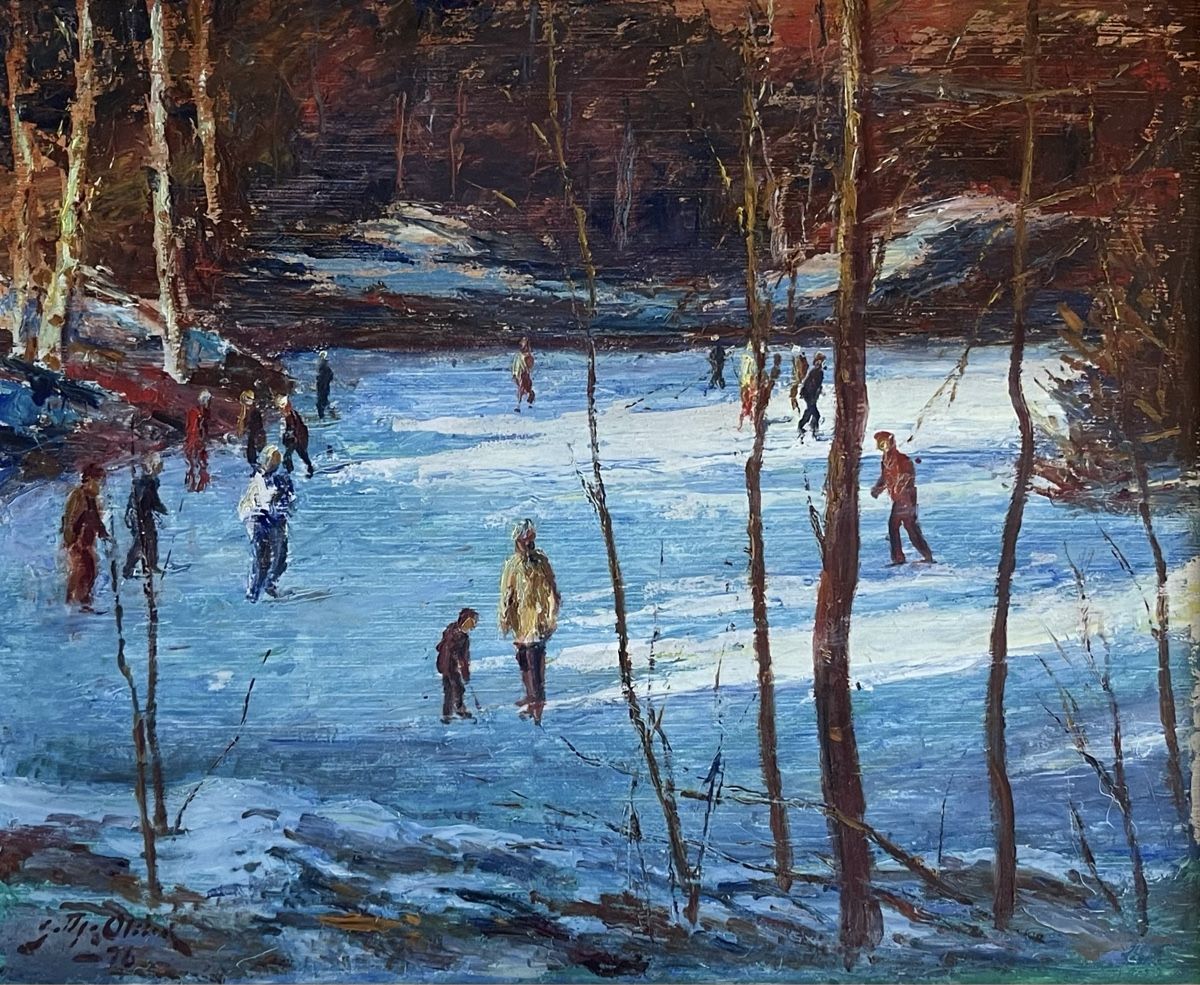 Dipinti: Olsson Gottfrid (1890-1979) – Usato da Grosshöchstetten venduto da Perle1951 1