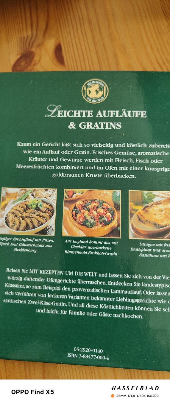 Libri: Aufläufe und Gratins – Usato da Volken venduto da katz5 6