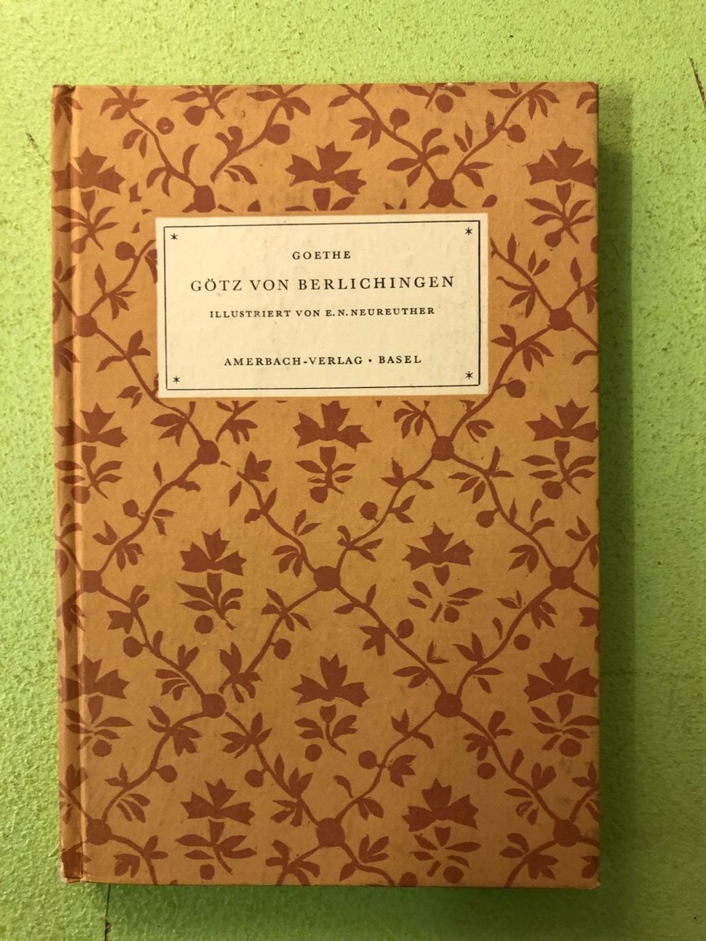 Libri: Goethe: Götz von Berlichingen – Usato da Zürich venduto da allp