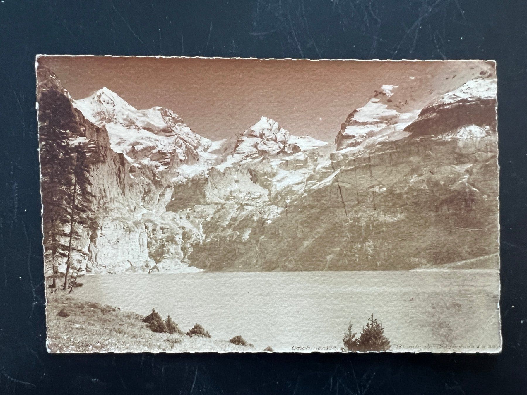 Ansichtskarten: AK    1924 Kandersteg  (G1012) – Gebraucht aus Hinwil von Sidi4
