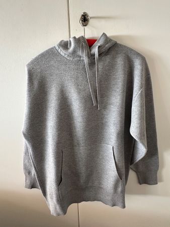 COS grey hoodie sweatshirt auto-reverse size XS