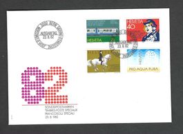 CH FDC Satz 1982