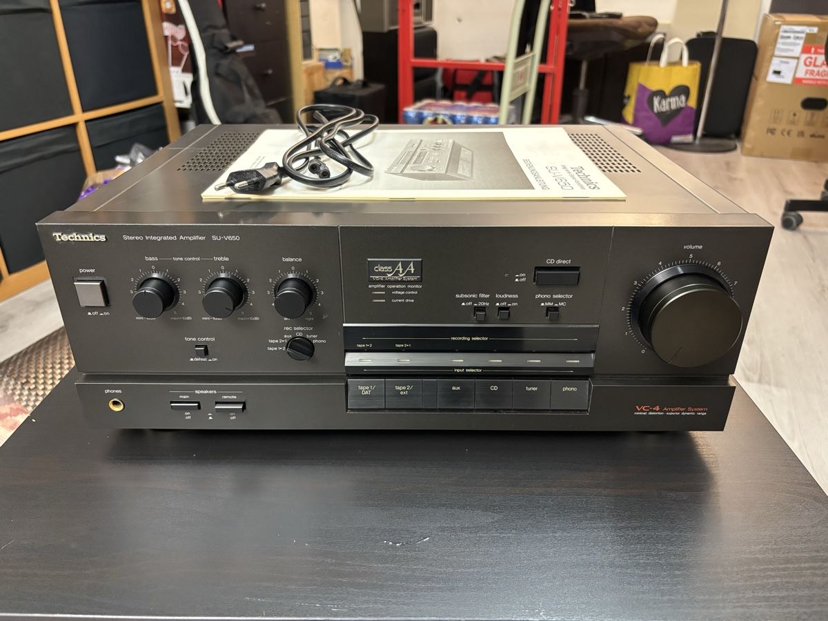 Technics Amplificateurs: Technics SU-V650 Verstärker – Défectueux à Au ZH par 64impala