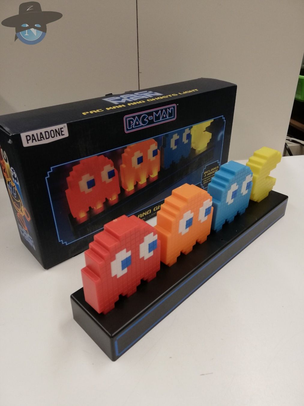 Nintendo Giochi: Pac - Man Tisch-Leuchte  "Pac Man and Ghosts" – Usato da St. Gallen venduto da zorro_dc 2