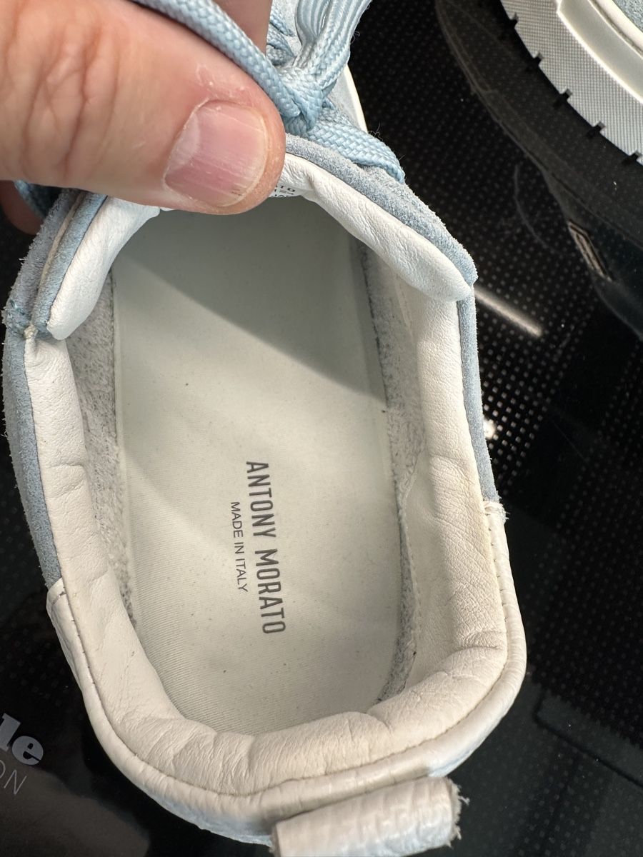 Chaussures hommes: neuer Preis Antony Morato Sneaker hellblau Grösse 41 – D'occasion à Stansstad par Dalmatinerhjf 2