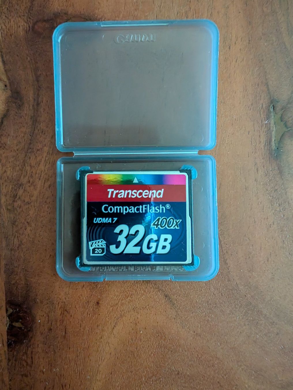 Schede di memoria: Transcend Compact Flash card 32GB – Usato da Basel venduto da dborch