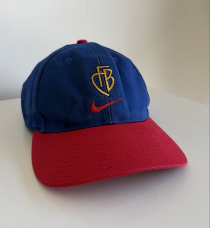 Fc Basel Nike 90er Jahre Cap Rotblau