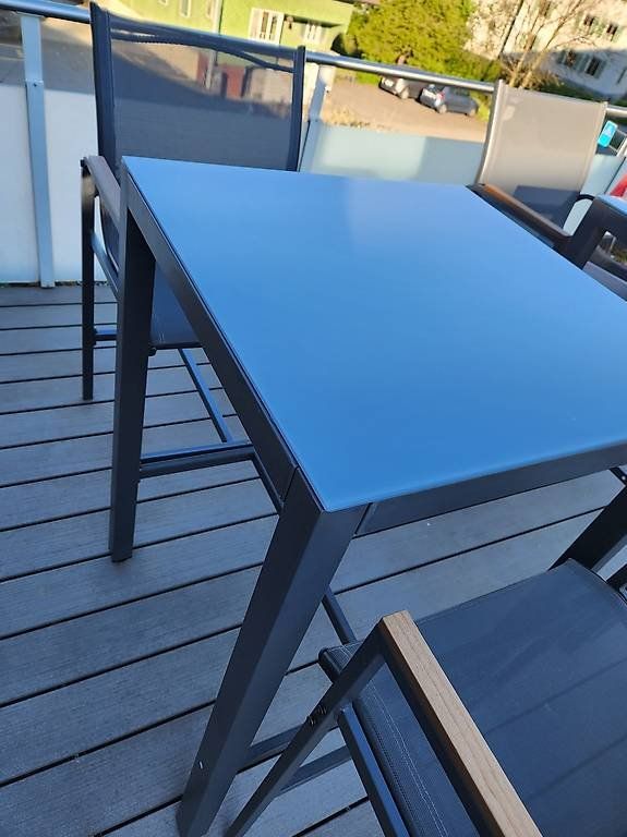 Set di tavolo e panche: 1 Set Outdoor Bartisch mit 2 Stühlen – Nuovo (secondo la descrizione) da Stans venduto da man_tgd9 2
